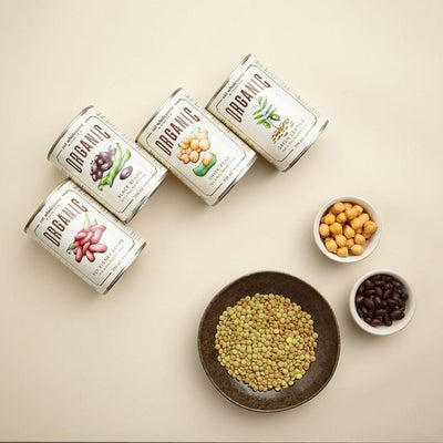 M&S Eat Wholesome حبوب سوداء عضوية معلبة 400 جرام - اشترِ عبر الإنترنت من McGrocer