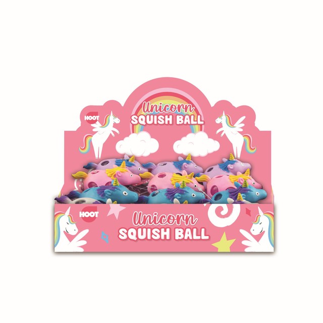 Hoot Squishy Crystal Bead Unicorn, UK version