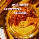 Food of Gods Lakadong turmeric powder 50g - British product