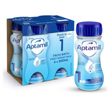 Aptamil First Infant Milk ready-to-feed liquid 4x200ml - British product