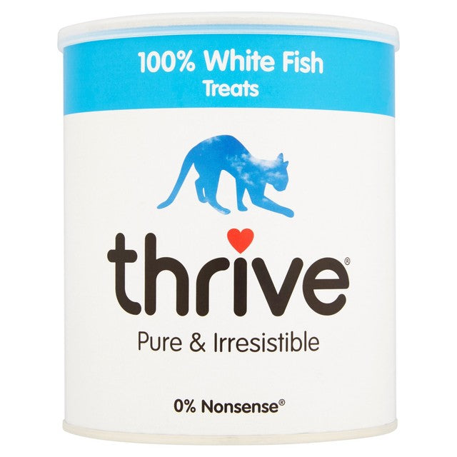 Thrive White Fish Cat Treats 110g (British brand)