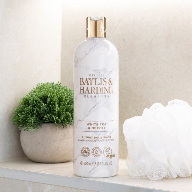Baylis & Harding White Tea & Neroli body wash 500ml - British product