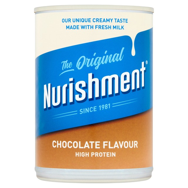 Nurishment Original Chocolate Milkshake 400g, imported from the UK