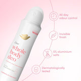 Dove women deodorant spray Raspberry & Rose, imported from the UK