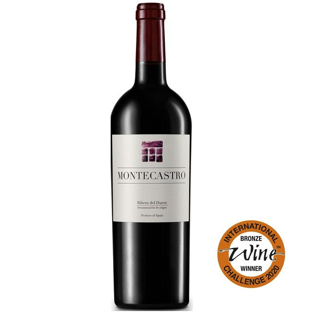 Bodegas Montecastro Ribera del Duero Tempranillo red wine 75cl bottle - British product
