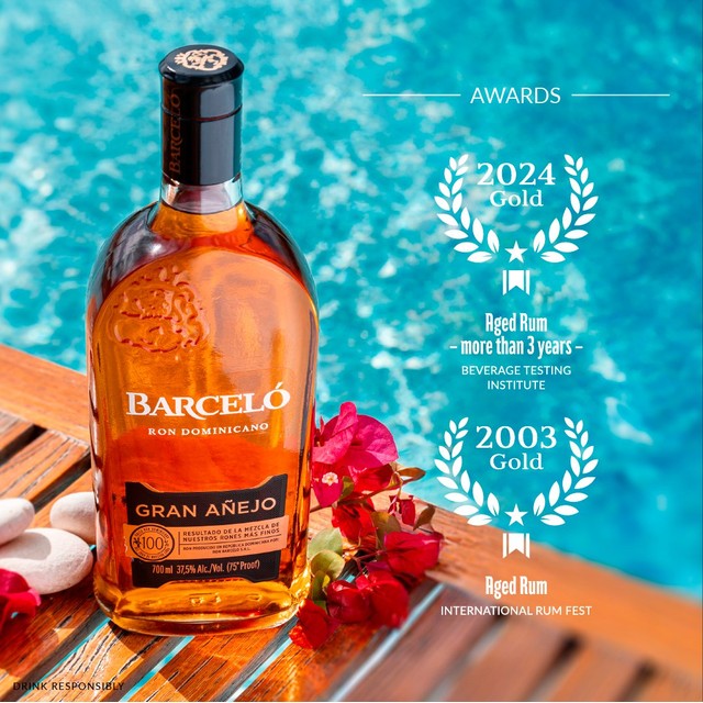 Barcelo Gran Anejo rum 70cl - British product
