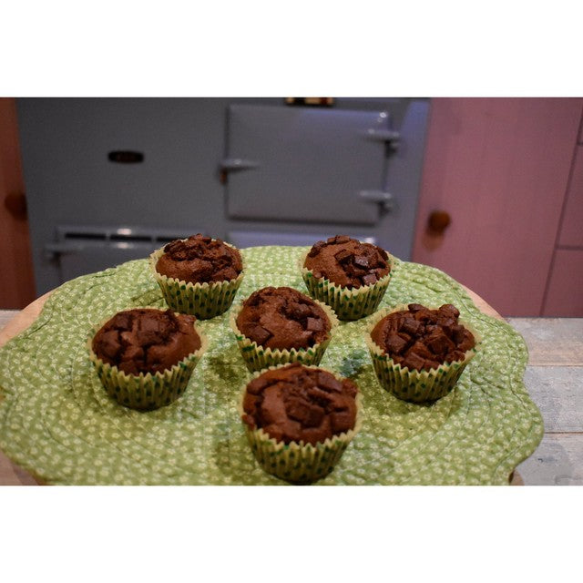 Emma's Country Cakes Double Chocolate Chip Muffins 6 per pack - British product