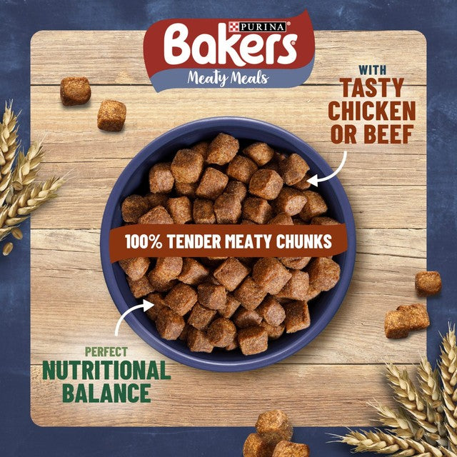 Bakers beef dry dog food 2.7kg - British product