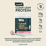 Nuzest wild strawberry protein powder 500g, imported from the UK
