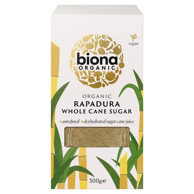 Biona Økologisk Rapadura hel rørsukker 500g