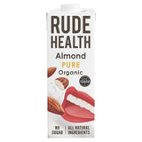 Rude Health organic unsweetened almond drink 1L, imported from the UK