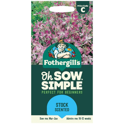 Mr Fothergills Frø Åh Så Enkelt Stok Duftende Blomsterfrø 1500 Frø