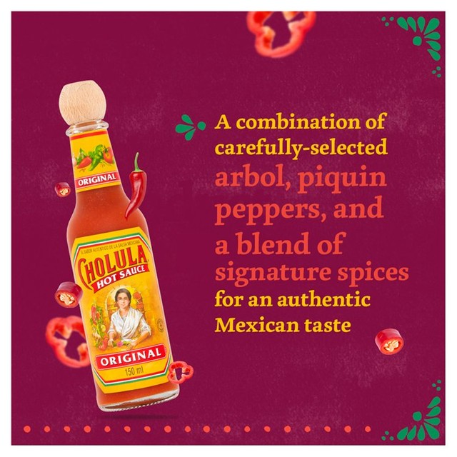 Cholula Hot Sauce Original 150ml - British product