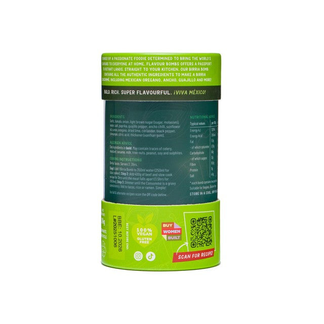 Flavour Bombs Birria cooking bombs twin pack, UK version