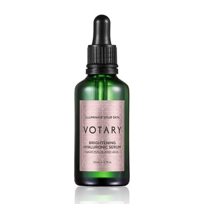 Votary Brightening Hyaluronic Serum with Narcissus and AHAs Face Serum 50ml