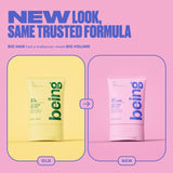 Being BIG VOLUME Volumising Shampoo for fine hair, UK version