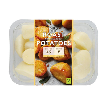 M&S M&S Britiske Stekte Poteter Bakt i Smør 450g- Kjøp online hos McGrocer