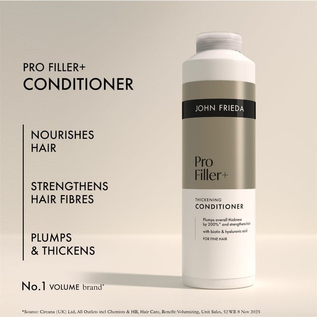 John Frieda PROfiller+ Thickening Conditioner (British brand)