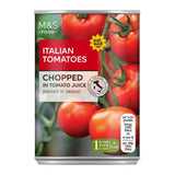 M&S Chopped Italian Tomatoes 400g, imported from the UK