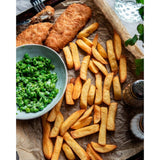 McCain frozen potato chips Straight Cut 1kg, imported from the UK