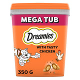 Dreamies chicken cat treat biscuits 350g - British product