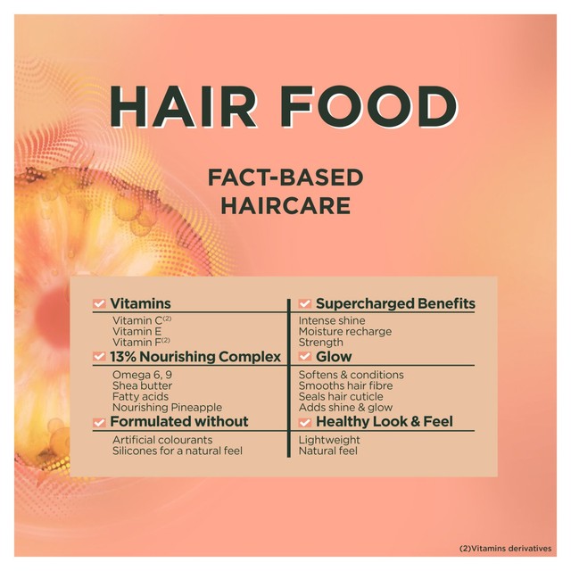 Garnier Hair Food Pineapple Mask 400ml, UK version
