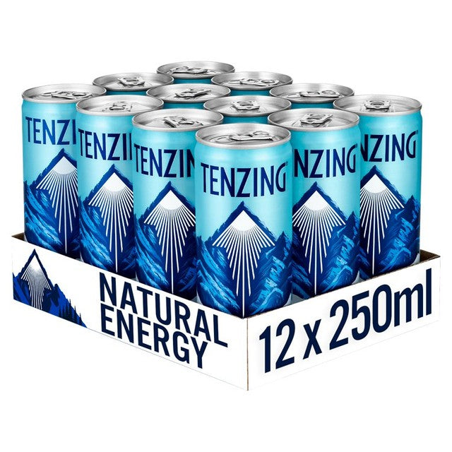 Tenzing energy drink Original Recipe 12 x 250ml case (British brand)