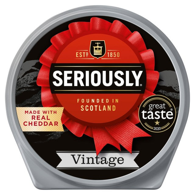 Seriously Strong vintage cheese spread 125g (British brand)