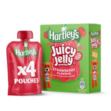 Hartley's strawberry jelly pouches - British product