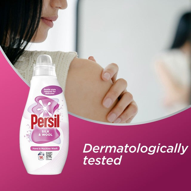 Persil Silk and Wool washing liquid 700ml, imported from the UK