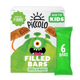 Piccolo apple and mango multigrain bars 6 x 23g, imported from the UK