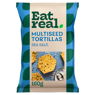 M&S Eat Real Multiseed Tortilla Sea Salt Chips- Buy online at McGrocer