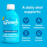 The Turmeric Co. Raw Turmeric & Ashwagandha health shot 420 ml (British brand)