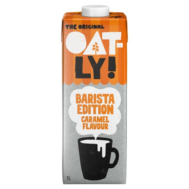 Oatly Barista Caramel oat drink 1L, UK version