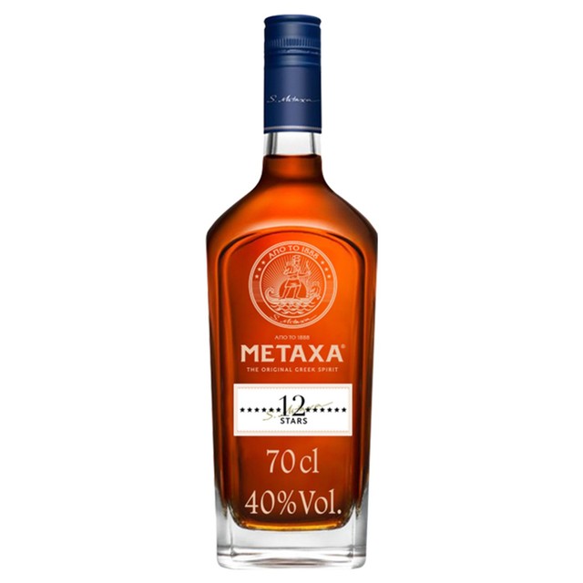 Metaxa 12 Stars Greek spirit imported from the UK