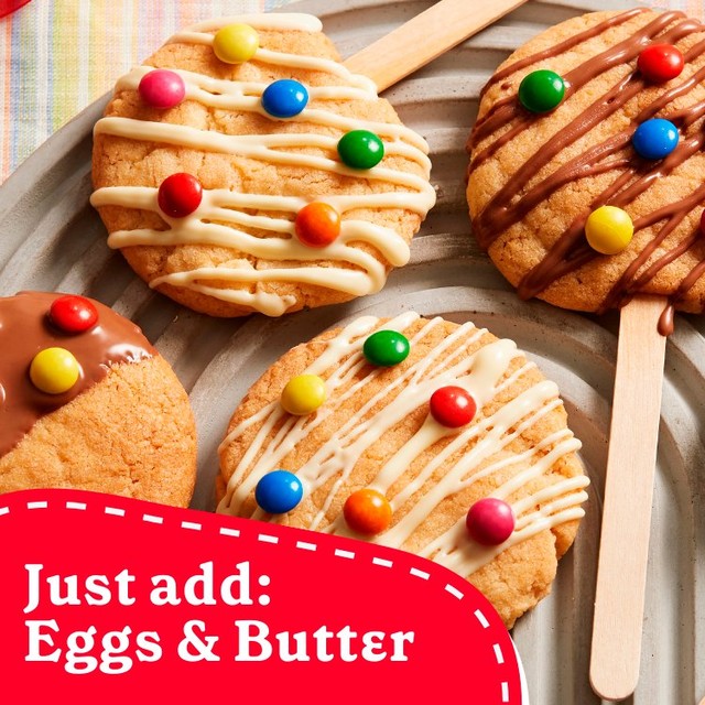 Betty Crocker rainbow cookie mix 495g - British product