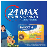 Benadryl One A Day Allergy Tablets 14 Tablets - British product