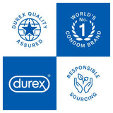 Durex Mutual Climax condoms regular fit 12 pack - British product
