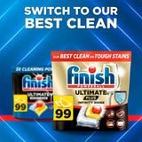 Finish Ultimate All in One Lemon dishwasher tablets, UK version