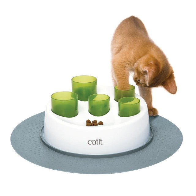Catit Senses 2.0 Digger interactive cat puzzle feeder (British brand)