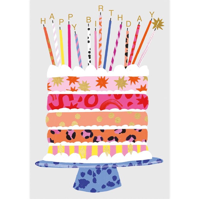 Abacus adult birthday card bundle of 10 - British product