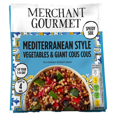 M&S Merchant Gourmet Mediterranean Vegetables and Couscous- Buy online at McGrocer