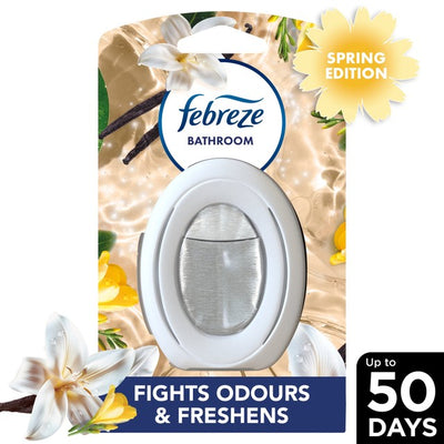 M&S Febreze Single Bathroom Air Freshener Sun-Kissed Vanilla- Buy online at McGrocer