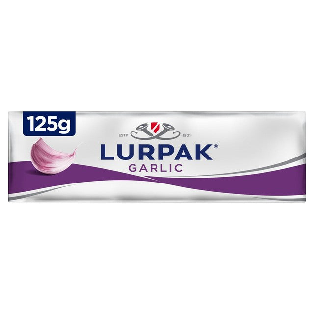 Lurpak salted garlic butter 125g, UK version