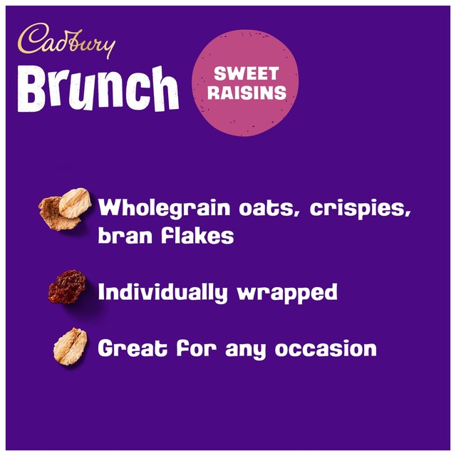 Cadbury Brunch Bar Raisin cereal bar (British brand)