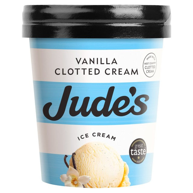 Jude's Vanille Clotted Cream Eis 460ml, UK-Version