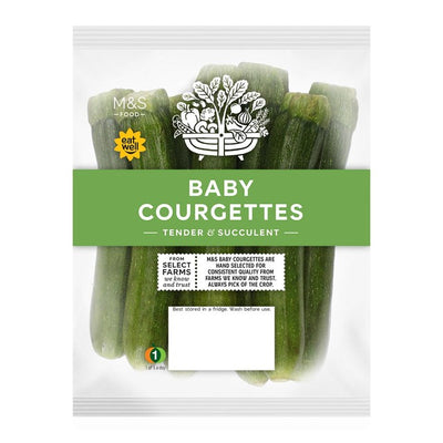 M&S Courgettes bébé, légumes frais 200g