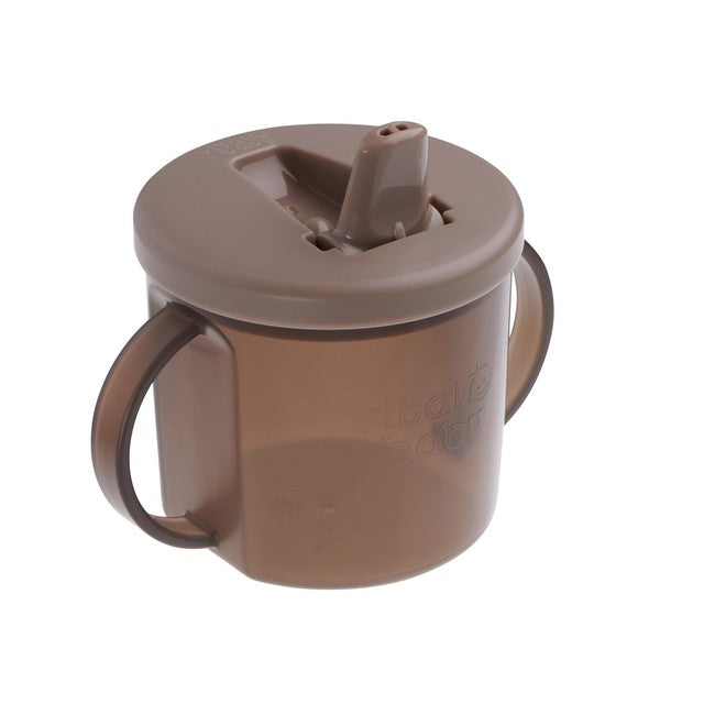 Vital Baby toddler free flow cup natural stone 200ml (British brand)
