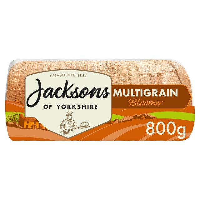 Jacksons multigrain brown bloomer 800g, UK version