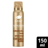 Dove Summer Revived gradual tanning mousse medium to dark 150ml - British product
